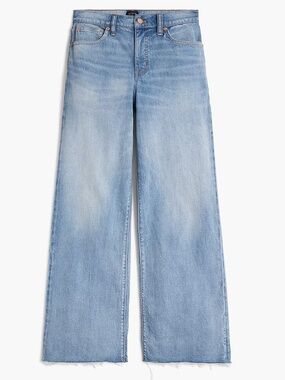 J.Crew Wide-leg Cropped Jean in All-day Stretch